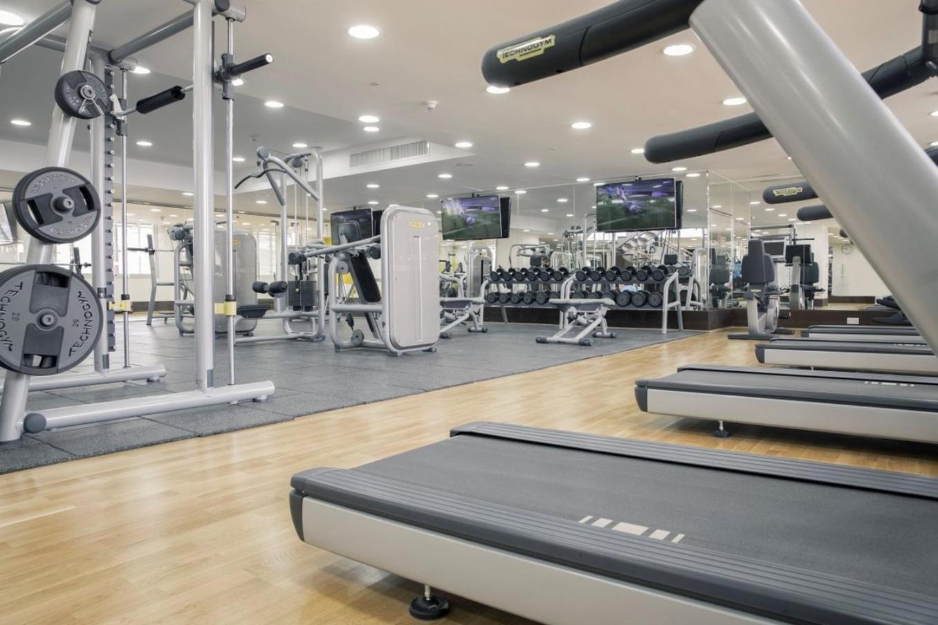 The Abdali Boulevard Hotel Amman Luaran gambar A gym in a hotel
